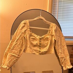 Urban Outfitters floral blouse